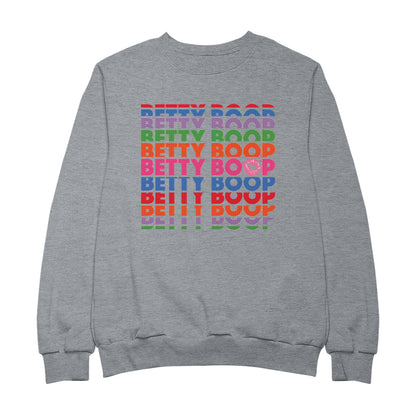 Betty Boop What Would Betty Do Hearts Women's Sweatshirt