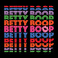 Betty Boop Multicoloured Rainbow Betty Boop Kids T-Shirt
