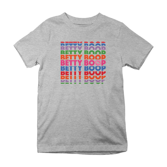 Betty Boop Multicoloured Rainbow Betty Boop Kids T-Shirt