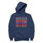 Betty Boop Multicoloured Rainbow Betty Boop Men's Hooded Sweatshirt