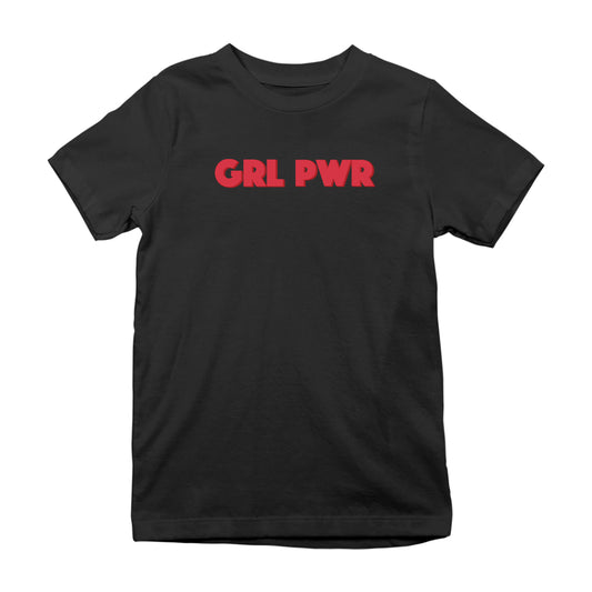 Betty Boop GRL PWR Red Bold Kids T-Shirt