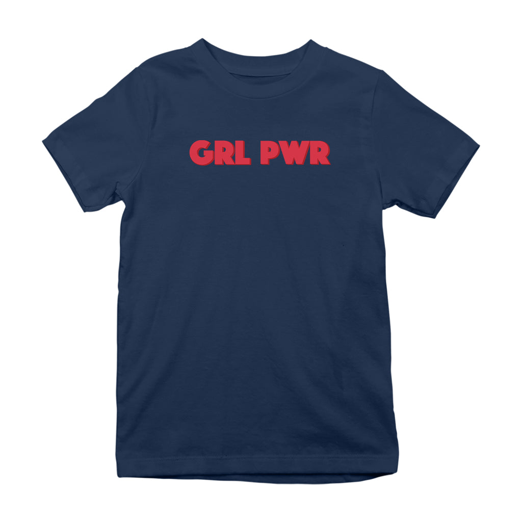 Betty Boop GRL PWR Red Bold Kids T-Shirt