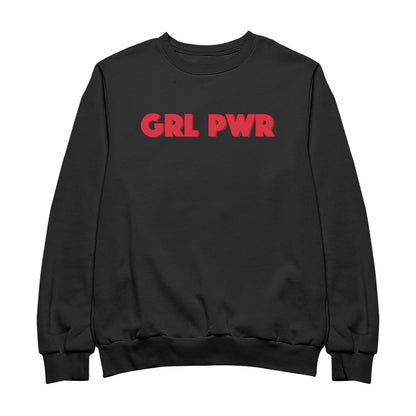 Betty Boop GRL PWR Red Bold Men's Sweatshirt