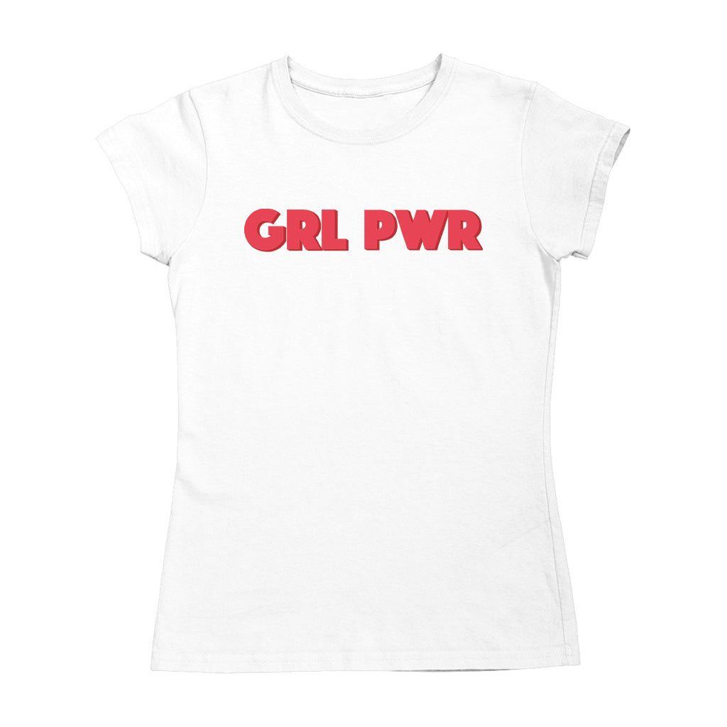 Betty Boop GRL PWR Red Bold Women's T-Shirt