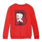 Betty Boop B Letter with Wink Kids Sweatshirt