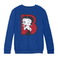 Betty Boop B Letter with Wink Kids Sweatshirt