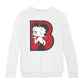Betty Boop B Letter with Wink Kids Sweatshirt