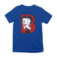 Betty Boop B Letter with Wink Kids T-Shirt