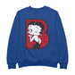 Betty Boop B Letter with Wink Men's Sweatshirt