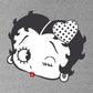 Betty Boop Dot Heart Wink Women's Hooded Sweatshirt
