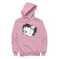 Betty Boop Dot Heart Wink Women's Hooded Sweatshirt