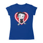 Betty Boop Red and White Heart Pose Women's T-Shirt
