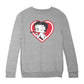 Betty Boop Heart Blowing Kiss Pose Kids Sweatshirt