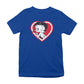 Betty Boop Heart Blowing Kiss Pose Kids T-Shirt