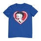 Betty Boop Heart Blowing Kiss Pose Men's T-Shirt