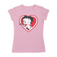 Betty Boop Heart Blowing Kiss Pose Women's T-Shirt