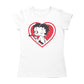 Betty Boop Heart Blowing Kiss Pose Women's T-Shirt