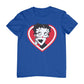 Betty Boop Red and White Heart Cute Hands Men's T-Shirt