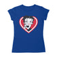 Betty Boop Red and White Heart Cute Hands Women's T-Shirt