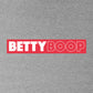 Betty Boop Retro Name Strip Kids Hooded Sweatshirt