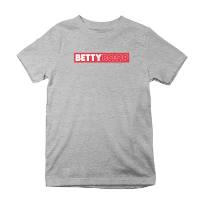 Betty Boop Retro Name Strip Kids T-Shirt