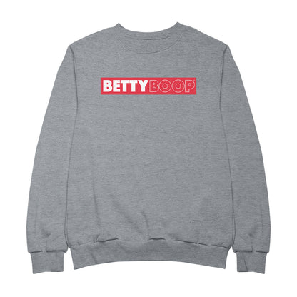 Betty Boop Retro Name Strip Men's Sweatshirt