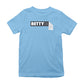 Betty Boop Black and White Name Strip Kids T-Shirt