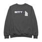 Betty Boop Black and White Name Strip Men's Sweatshirt