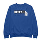 Betty Boop Black and White Name Strip Men's Sweatshirt