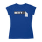 Betty Boop Black and White Name Strip Women's T-Shirt