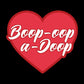 Betty Boop Boop-Oop-A-Doop Red Heart Kids Sweatshirt