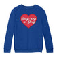 Betty Boop Boop-Oop-A-Doop Red Heart Kids Sweatshirt