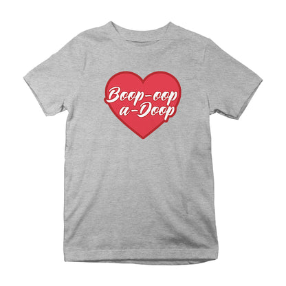 Betty Boop Boop-Oop-A-Doop Red Heart Kids T-Shirt