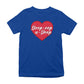 Betty Boop Boop-Oop-A-Doop Red Heart Kids T-Shirt