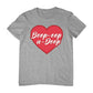 Betty Boop Boop-Oop-A-Doop Red Heart Men's T-Shirt