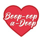 Betty Boop Boop-Oop-A-Doop Red Heart Men's T-Shirt