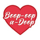 Betty Boop Boop-Oop-A-Doop Red Heart Kids Sweatshirt