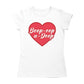 Betty Boop Boop-Oop-A-Doop Red Heart Women's T-Shirt