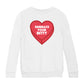 Betty Boop Embrace Your Betty Red Heart Kids Sweatshirt