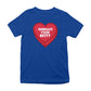 Betty Boop Embrace Your Betty Red Heart Kids T-Shirt