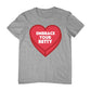 Betty Boop Embrace Your Betty Red Heart Men's T-Shirt
