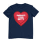 Betty Boop Embrace Your Betty Red Heart Men's T-Shirt