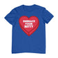 Betty Boop Embrace Your Betty Red Heart Men's T-Shirt