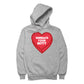 Betty Boop Embrace Your Betty Red Heart Women's Hooded Sweatshirt