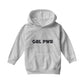 Betty Boop GRL PWR Black Bold Kids Hooded Sweatshirt