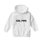 Betty Boop GRL PWR Black Bold Kids Hooded Sweatshirt