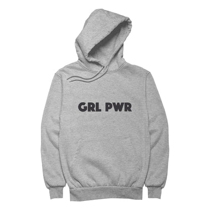 Betty Boop GRL PWR Black Bold Men's Hooded Sweatshirt