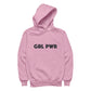 Betty Boop GRL PWR Black Bold Men's Hooded Sweatshirt