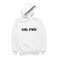 Betty Boop GRL PWR Black Bold Men's Hooded Sweatshirt