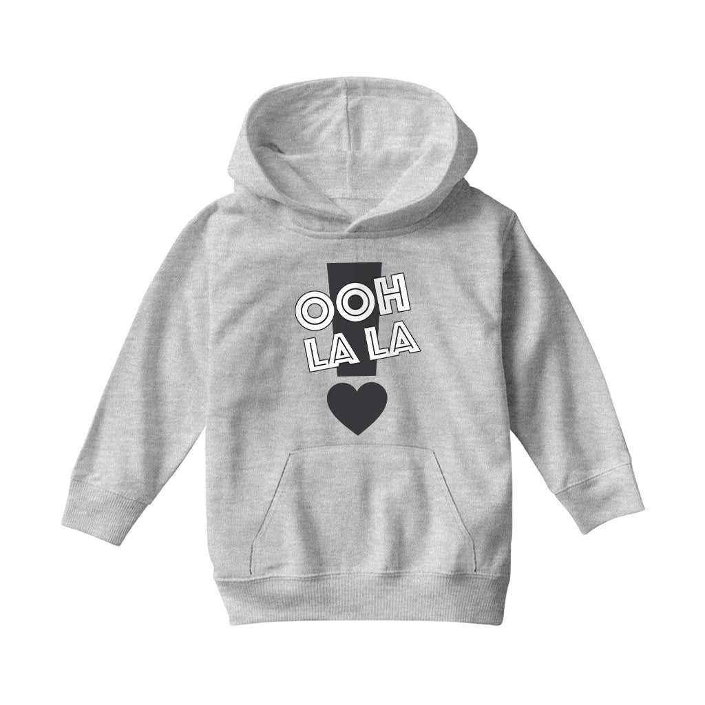 Betty Boop Ooh La La Exclamation Mark Heart Kids Hooded Sweatshirt